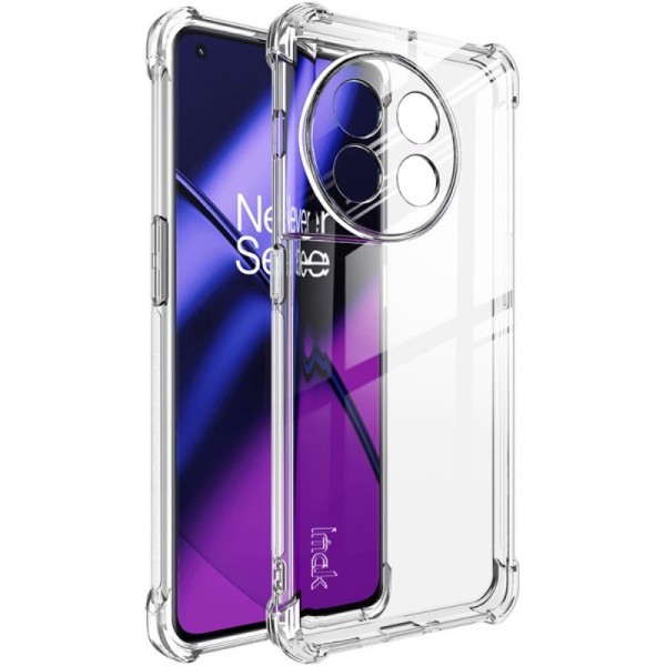 „Imak“ pastiprinātas aizsardzības cieta silikona (TPU) vāciņš - dzidrs (OnePlus 11)