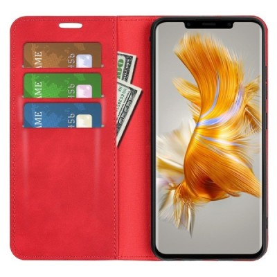 Huawei Mate 50 Pro „Split“ sērijas sarkans atvērams maciņš, maks | Vacins.lv