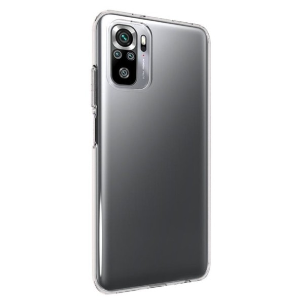 Kieto silikono (TPU) dėklas - skaidrus (Redmi Note 10S / Note 10 4G / Poco M5s)