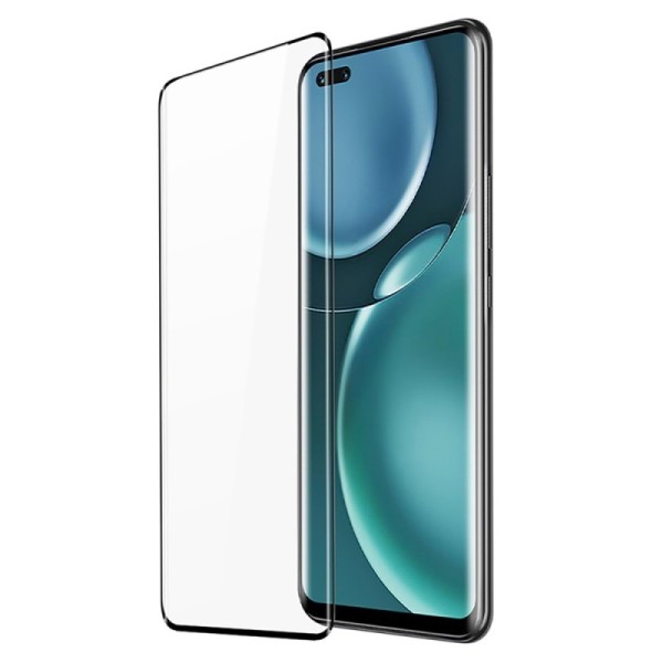 „Dux Ducis“ Tempered Glass pilnīgi aizsedzams ekrāna aizsargstikls 2.5D - melns (Honor Magic4 Pro)