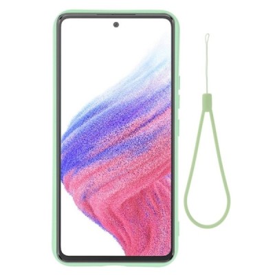 Samsung Galaxy A54 (SM-A546B) Shell cieta silikona (TPU) apvalks - zaļš | Vacins.lv