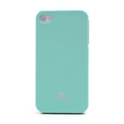 Mercury TPU kieto silikono mėtinis Apple iPhone 4S dėklas - nugarėlė / Priedai.lt