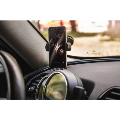 Bullet 3 in 1 universals melns telefona autoturētājs | Vacins.lv