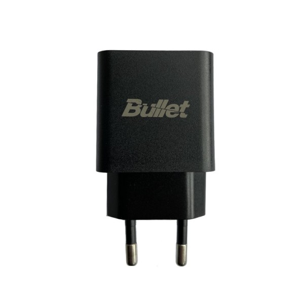 „Bullet“ PD tīkla lādētājs - melns (20W)