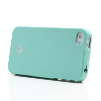 Mercury TPU kieto silikono mėtinis Apple iPhone 4S dėklas - nugarėlė / Priedai.lt