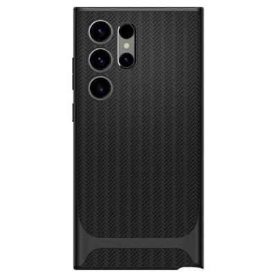 „Spigen“ Neo Hybrid pastiprinātas aizsardzības melns Samsung Galaxy S23 Ultra (SM-S918) apvalks | Vacins.lv