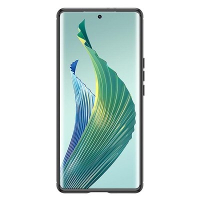Huawei Honor Magic 5 Lite (Honor X9a) „Carbon“ cieta silikona (TPU) melns vāciņš | Vacins.lv