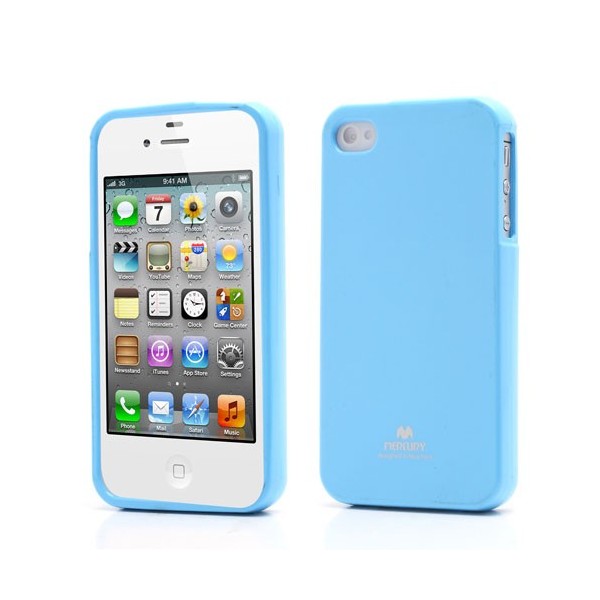 „Mercury“ dėklas - mėlynas (iPhone 4 / 4S)