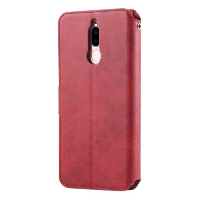 Huawei Mate 10 Lite „AZNS“ ādas atvēramais sarkans maciņš (maks) | Vacins.lv