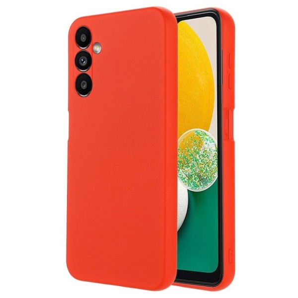 „Shell“ cieta silikona (TPU) apvalks - sarkans (Galaxy A14 4G)