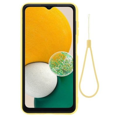 Samsung Galaxy A14 4G (SM-A145F) Shell cieta silikona (TPU) apvalks - dzeltens | vacins.lv