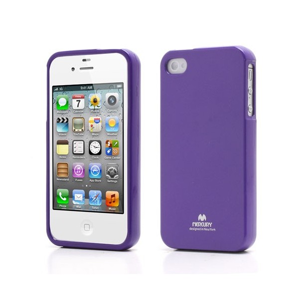 „Mercury“ dėklas - violetinis (iPhone 4 / 4S)