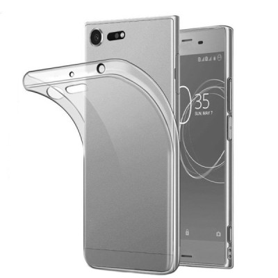 Sony Xperia XZ Premium „X-Level“ dzidrs (caurspīdīgs) cieta silikona TPU apvalks | Vacins.lv