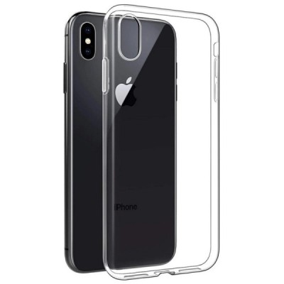 Apple iPhone Xs Max „X-Level“ skaidrus (permatomas) kieto silikono TPU bespalvis dėklas | Priedai.lt