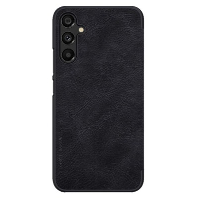 Greznais „Nillkin“ Qin sērijas ādas atvērams melns Samsung Galaxy A34 5G (SM-A346E) | Vacins.lv