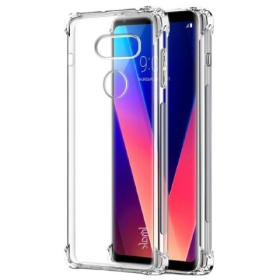 LG V30 (H930) Imak pastiprinātas aizsardzības cieta silikona (TPU) dzidrs vāciņš | Vacins.lv
