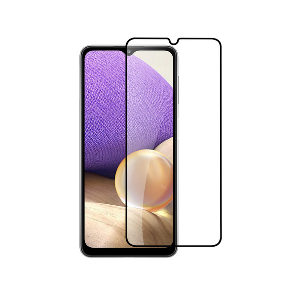 „Guardian“ Tempered Glass ekrāna aizsargstikls 0.26 mm - melns (Galaxy A14 5G / A14 4G)