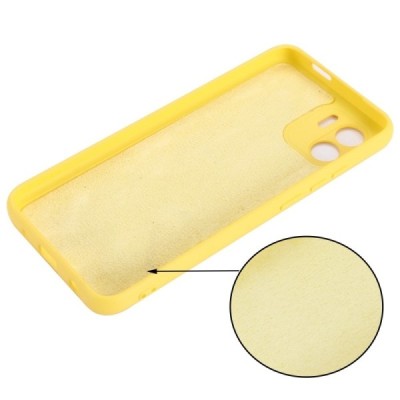 Xiaomi Redmi A2 (A1) Shell cieta silikona (TPU) apvalks - dzeltens | vacins.lv