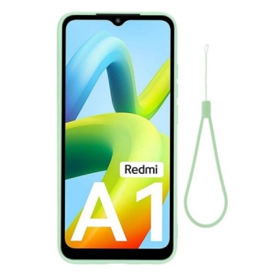 Xiaomi Redmi A2 (A1) Shell cieta silikona (TPU) apvalks - zaļš | Vacins.lv