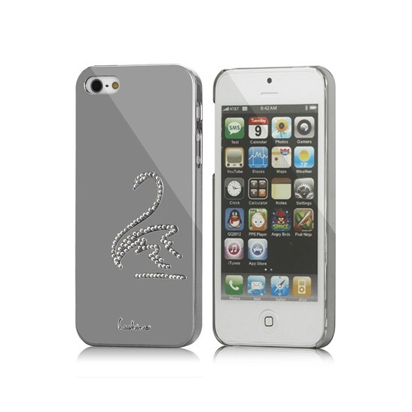 „Leshine“ dėklas - Gulbė (iPhone 5 / 5S / SE 2016)