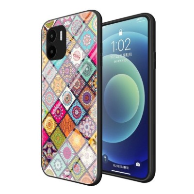 Xiaomi Redmi A2 (Redmi A1) „Pattern“ cieta silikona (TPU) krāsains apvalks | Vacins.lv