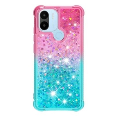 Xiaomi Redmi A2 (Redmi A1, A2+, A1+) Strap Shine cieta silikona (TPU) piparmētru / rozs apvalks | Vacins.lv