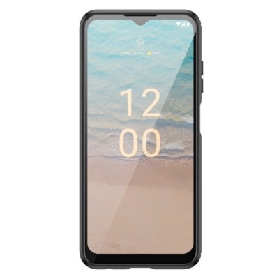 Nokia G22 „Carbon“ cieta silikona (TPU) melns vāciņš | Vacins.lv