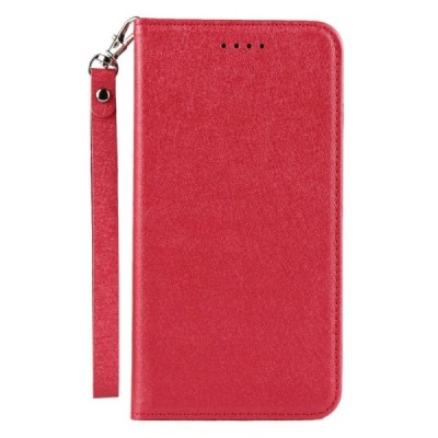 „Silk“ Skin serijos Huawei Mate 20 Pro raudonas odinis atverčiamas dėklas | Priedai.lt