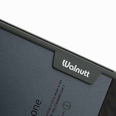 Oranžinės, juodos ir pilkos spalvų „Walnutt“ Trio kieto silikono (TPU) Apple iPhone SE (5, 5s) dėklas (rėmelis) - kraštų apvadas