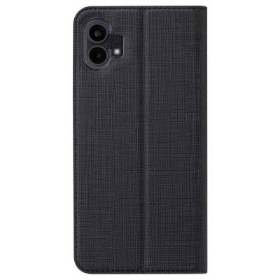 Nothing Phone 1 „Vili“ atvērams melns ādas maciņš | Vacins.lv