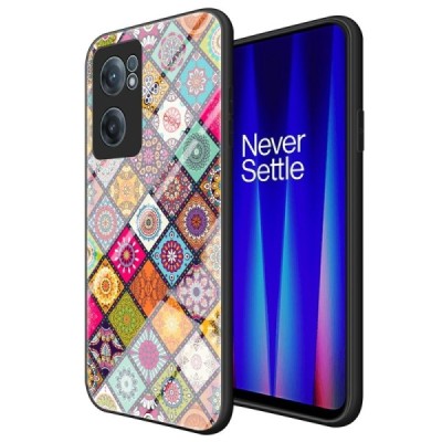 OnePlus Nord CE 2 „Pattern“ cieta silikona (TPU) krāsains apvalks | Vacins.lv