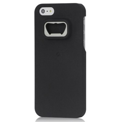 Plastikinis Apple iPhone SE (5, 5s) dėklas su integruotu butelių atidarytuvu / Priedai.lt