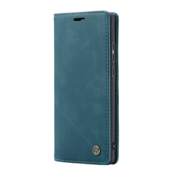 „CaseMe“ Retro solidus atverčiamas dėklas - žalias (Galaxy A70)