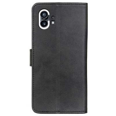 Nothing Phone 1 „Split“ Stand sērijas melns atvērams maciņš, maks | Vacins.lv