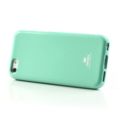 „Mercury“ Color kieto silikono (TPU) žalias (mėtinis) Apple iPhone 5C dėklas (dėkliukas) / Priedai.lt