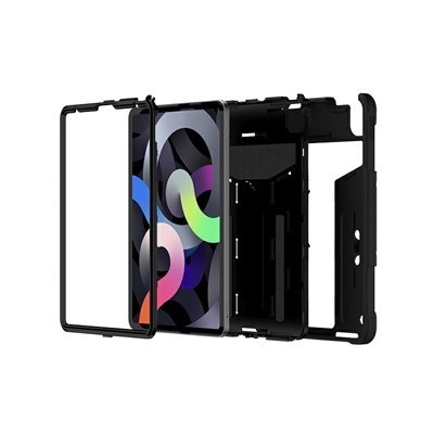 Apple iPad Pro 11" (2020, 2021, 2022) pastiprinātas aizsardzības melns vāciņš | Vacins.lv