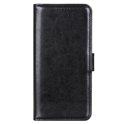 Nokia G22 atvēramais ādas melns maciņš (maks) | Vacins.lv