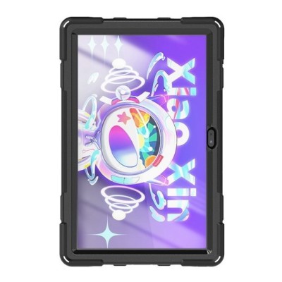 Lenovo Tab M10 Plus 10.6" Gen 3 pastiprinātas aizsardzības melns (360°) apvalks, vaciņš | Vacins.lv