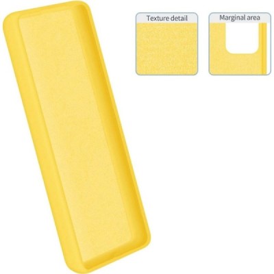 Sony Xperia 10 V „Shell“ cieta silikona (TPU) dzeltens apvalks | vacins.lv