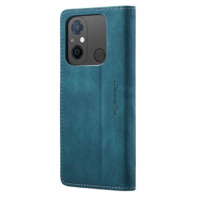 Xiaomi Redmi 12C (11A) CaseMe Retro solidus atverčiamas žalias odinis dėklas - knygutė | Priedai.lt