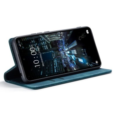 Xiaomi Redmi 12C (11A) CaseMe Retro solidus atverčiamas žalias odinis dėklas - knygutė | Priedai.lt