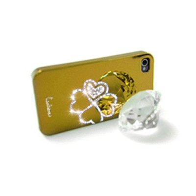 „Leshine“ zelts Apple iPhone 4S apvalks - sirsniņas / Vacins.lv