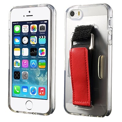 Sportinis Apple iPhone SE (5, 5s) dėklas su rankinėle / Priedai.lt