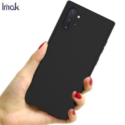 Samsung Galaxy Note 10+ (N975F) „Imak“ kieto silikono TPU juodas dėklas - nugarėlė | Priedai.lt