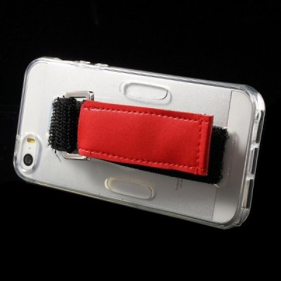 Sportinis Apple iPhone SE (5, 5s) dėklas su rankinėle / Priedai.lt