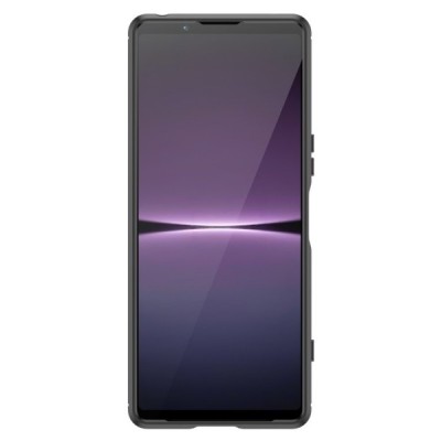 Sony Xperia 1 V „Carbon“ cieta silikona (TPU) melns vāciņš | Vacins.lv