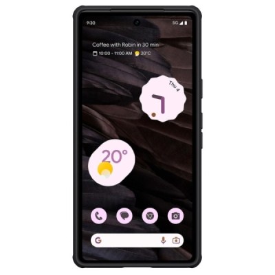 Google Pixel 7A „Nillkin“ CamShield melns apvalks | vacins.lv