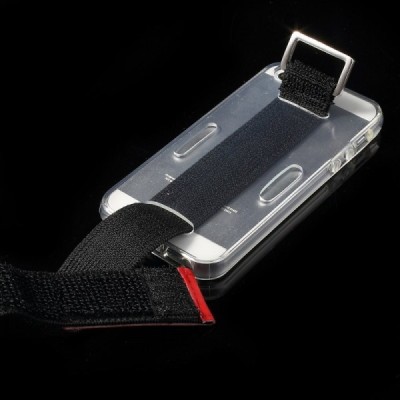 Sportinis Apple iPhone SE (5, 5s) dėklas su rankinėle / Priedai.lt