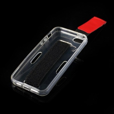 Sportinis Apple iPhone SE (5, 5s) dėklas su rankinėle / Priedai.lt