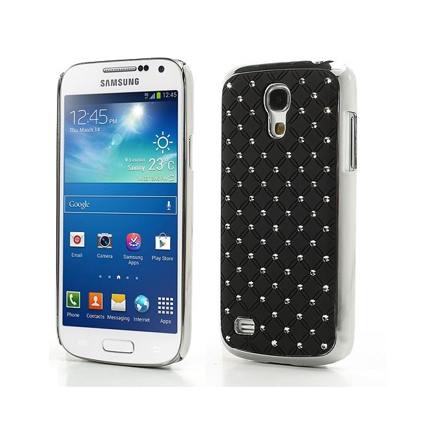 Elegantiškas dėklas - juodas (Galaxy S4 mini)